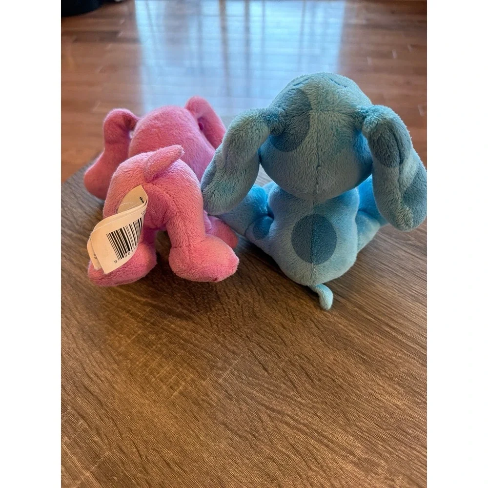 Blue's Clues & Yoy Plush Toys Blue and Magenta